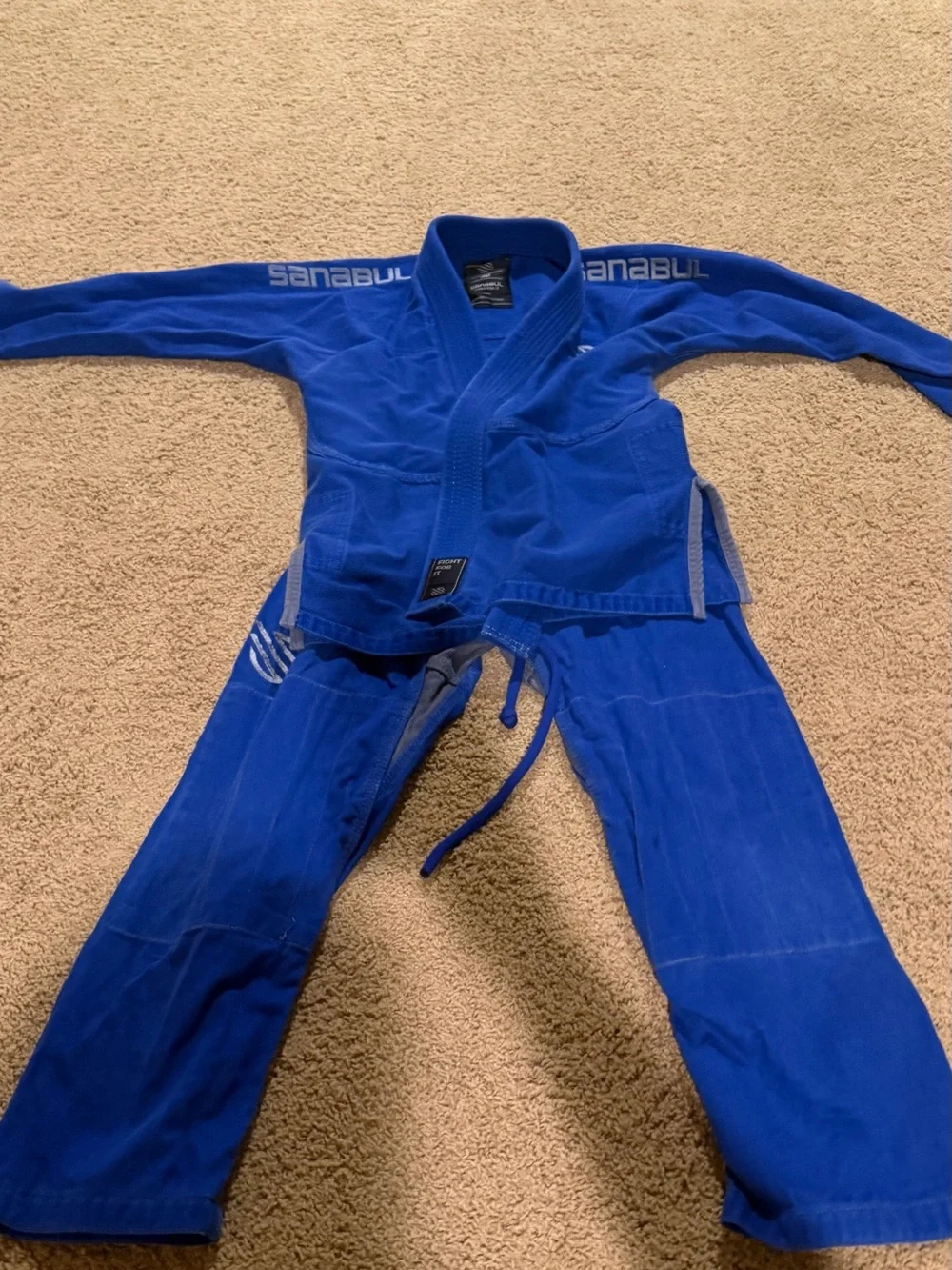 Sanabul Blue Brazilian Jiu-Jitsu Gi - Picture 1 of 3